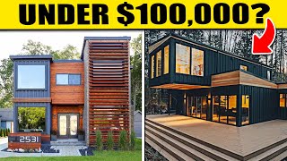 Top 10 Most Affordable Shipping Container Homes You Can Buy Right Now Under 100K [upl. by Aldridge]