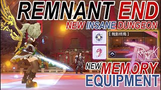 Ragnarok M Eternal Love  Remnant End New Memory Equipment Explanation [upl. by Afrika756]