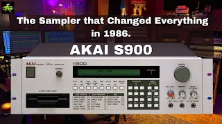 The history of the AKAI S900 from 1986 until the release of the AKAI S950 [upl. by Ecirbaf]