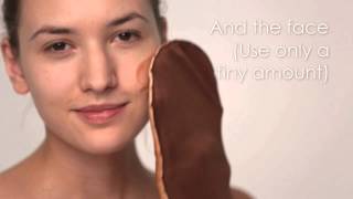 How to Apply Sunshimmer Water Resistant Instant Tan  Rimmel London [upl. by Seyler]