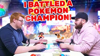 I challenged a Pokémon TCG Champion to a battle [upl. by Roddy]