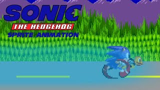 Sprite Recreation Sonic The Hedgehog The movie Turtle scene [upl. by Lidda585]