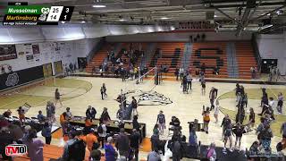 West Virginia High School EPAC Volleyball Musselman Applemen  Martinsburg Bulldogs 10172023 [upl. by Bourgeois]