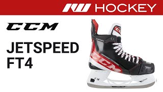 CCM JetSpeed FT4 Skate Review [upl. by Kinson]