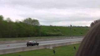 Female driven 2g AWD dsm drag race Kait 1163  121mph 95 eagle talon drag race [upl. by Ttehc]