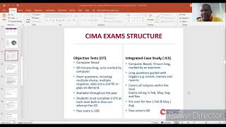 CIMA exam structure explained by Lewis Rwafa Graduate School of Accounting [upl. by Llorrad]