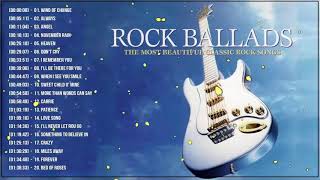 Best Rock Ballads 70s 80s 90s  The Greatest Rock Ballads Of All Time [upl. by Heiney]