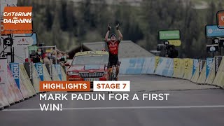 Dauphiné 2021  Stage 7  Highlights  First win for Padun [upl. by Ennaylil413]