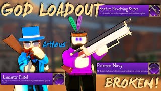 God Loadout Spitfire Paterson Lancaster  The Wild West ROBLOX [upl. by Soigroeg]