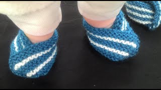 Jurab  booties  Socks for Toddler VERY EASY  नन्हे बच्चे के बहुत आसान जुराब आधे घंटे में बनाएं [upl. by Fleeta256]