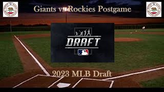 SF Giants Draft Picks Summary [upl. by Edward]