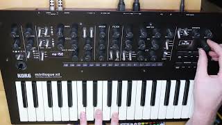 KORG Minilogue XD Quickstart Guide [upl. by Doolittle]