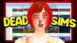 Reviewing VIOLENT BUILDS on The Sims 4 Gallery before they get taken down [upl. by Readus]