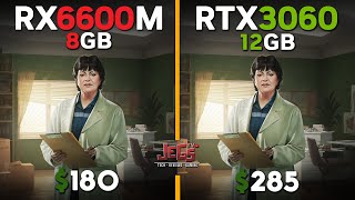 RX 6600M vs RTX 3060 12GB  Ryzen 5 7600  Tested in 15 games [upl. by Elleb]