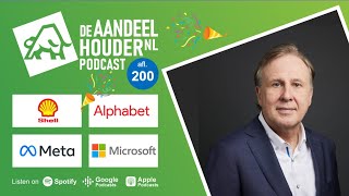 Shell ING Alphabet Meta ASMI Microsoft Philips amp Rente DeAandeelhouder Podcast Afl 200 [upl. by Lael]