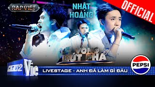 Anh Đã Làm Gì Đâu  Nhật Hoàng ft Thùy Chi kết hợp bùng nổ cảm xúc  Rap Việt 2024 Live Stage [upl. by Herzel]