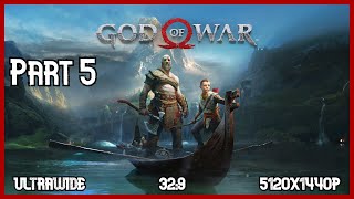 Daudi Hamarr amp Volunder Mines  God of War 2018 Part 5 Ultrawide Playthrough Unedited 329 [upl. by Dlawso]