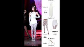 Jennie You and me performance fashion jennie youandme fashion kpopfashion kpop outfitshorts [upl. by Balfore736]