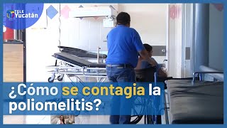 🤔¿Qué es y cómo se CONTAGIA la POLIOMELITIS  🔴NO TIENE CURA🔴  TELE Yucatán [upl. by Ecnal]