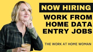 Work From Home Data Entry Jobs Hiring Right Now [upl. by Yorgo]