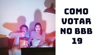 Como votar no BBB 19 pela internet grátis [upl. by Brackely]