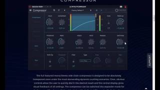 Tracktion Daw Essentials TCompressor [upl. by Lepper]