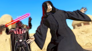 Darth Vader FIGHTS Palpatine  Blade and Sorcery VR Mods [upl. by Bushore]