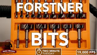 Forstner Bits Tips and Tricks  Two Minuteish Tuesday  19k FPS Slow Motion Footage [upl. by Lanie]