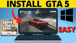 How to Download GTA 5 on PC amp Laptop  Install GTA V [upl. by Odilia]