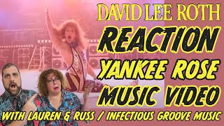 David Lee Roth REACTION  Yankee Rose with Lauren and Russ  Infectious Groove Music [upl. by Secnirp]