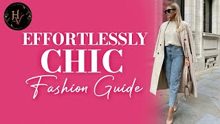 How To Mastering Elegance  Fashion Tips for Effortlessly Chic Looks [upl. by Chrisy]