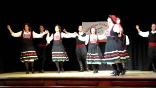 Greek Folk Dance in Toronto 2 Ελληνικού παραδοσιακού χορού [upl. by Baldwin]