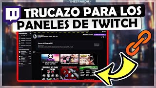 Como Agregar Enlaces de Texto a las Descripciones del Panel de Twitch [upl. by Middlesworth]