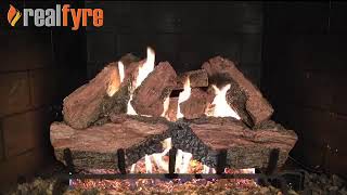 Real Fyre Charred Red Oak Log Set [upl. by Adalie405]