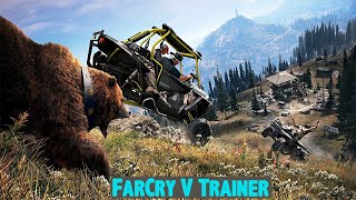 How to Use Trainer in Far Cry 5  FarCry V Cheat Codes [upl. by Vaas]