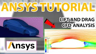 How to Calculate Lift and Drag in ANSYS Fluent Tutorial I Flow Analysis  Fluent with Fluent Meshing [upl. by Milone153]