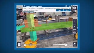 Lesson 8 Component Placement for Trimble Connect AR [upl. by Eerihs]