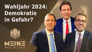 Meine Meinung  „Wahljahr 2024 Demokratie in Gefahr“ [upl. by Mary722]