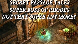 Titan Quest SECRET PASSAGE The Bloody Amazing VS Toxeus [upl. by Ahselef14]