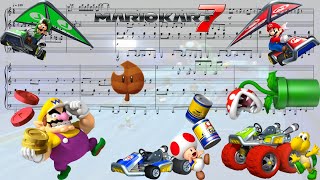 Mario Kart 7  Piranha Plant Slide Piano Recreation [upl. by Annaeerb828]