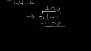 Division with Expanded Notation Method [upl. by Nnylf]