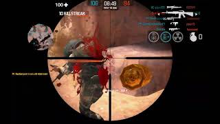 Bullet Force  Suppressed M16 sniper Scope Nuke [upl. by Htinnek955]