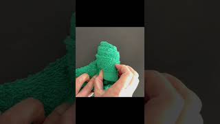 Washcloth Christmas Trees diy treestuff christmascrafts holidaytree christmastree [upl. by Iem]