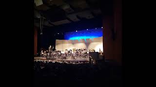 CCHS holiday band concert  Wind Ensemble 3 [upl. by Redep]