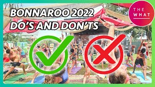 Bonnaroo 2022 Do’s and Don’ts [upl. by Ordnas56]