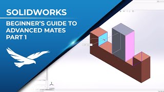 SOLIDWORKS  Beginners Guide to Advanced Mates Part 1 [upl. by Esiuolyram]