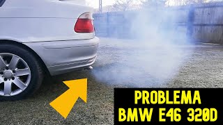 BMW e46 320d 1999 136hp Nu trage scoate fum si se plafoneaza VLOG 1 [upl. by Llertnov485]