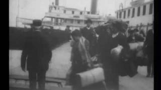 Arrival of immigrants Ellis Island [upl. by Ientruoc]