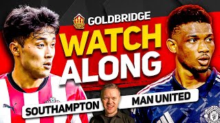 SOUTHAMPTON vs MANCHESTER UNITED Live With MARK GOLDBRIDGE [upl. by Gault143]