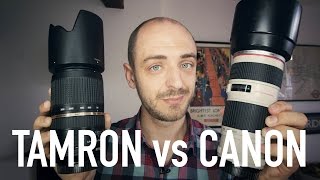 Tamron 70300mm VC vs Canon 70200mm f4L [upl. by Adriano355]